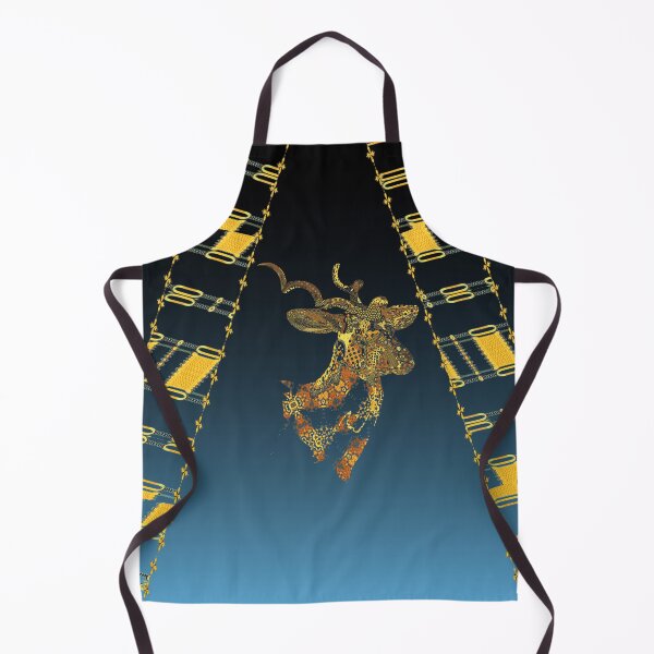 Item preview, Addax in Pattern with Chocolate Cream Deco designed and sold by Kay Patterson.