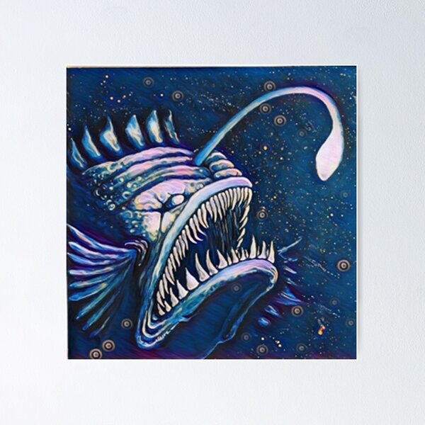 Aperçu de l'œuvre Angler Silver Glow créée et vendue par Maeve Perry.