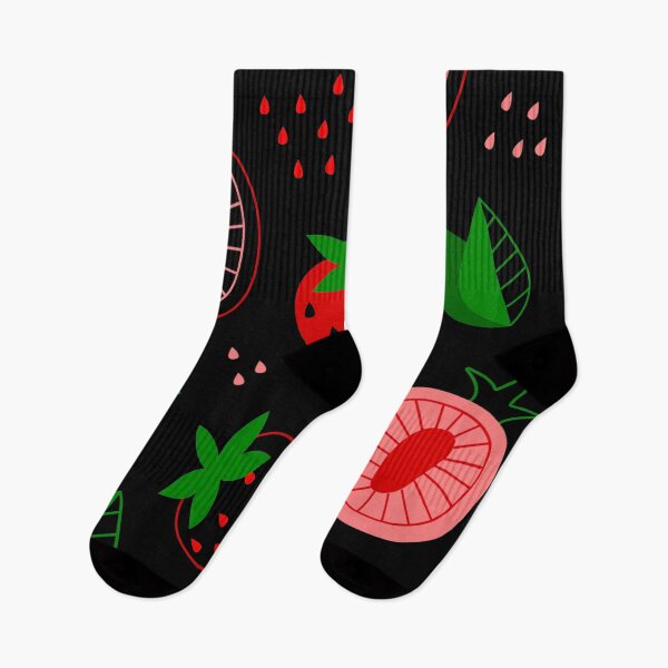 Item preview, pop art black strawberries strawberry designed and sold by Gossip Rag.