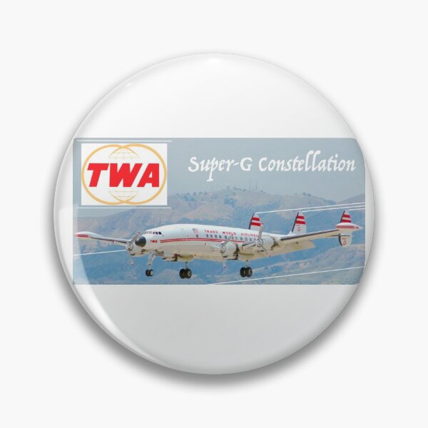 Item preview, TWA Lockheed Super-G Constellation designed and sold by empanadilla.