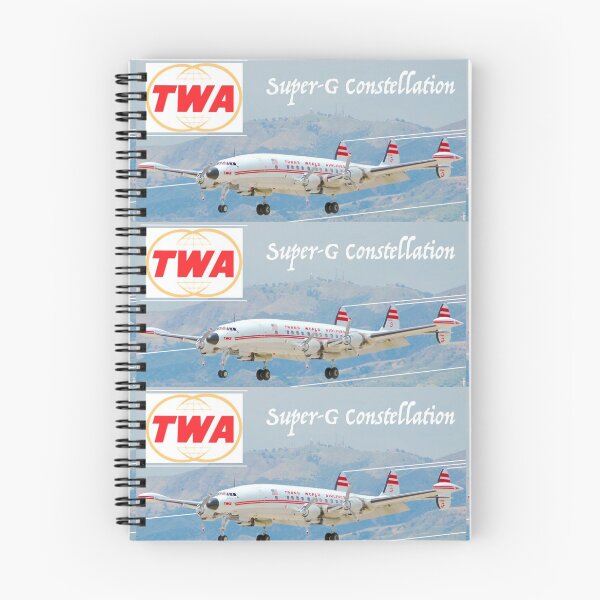 Item preview, TWA Lockheed Super-G Constellation designed and sold by empanadilla.