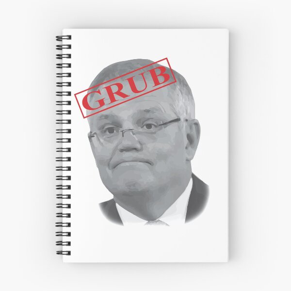 Item preview, Scott Morrison aka scotty from marketing, aka scummo, aka grub designed and sold by enrique-ruckus.