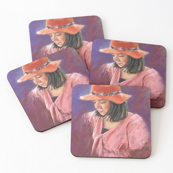 Item preview, 'Marisa in an Orange Hat' designed and sold by Lynda Robinson.