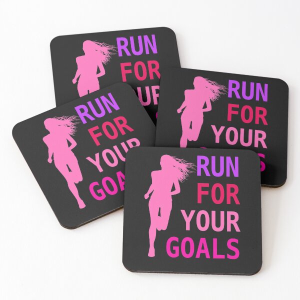 Item preview, Run For Your Goals - Running Girl Runner designed and sold by grinta2021.