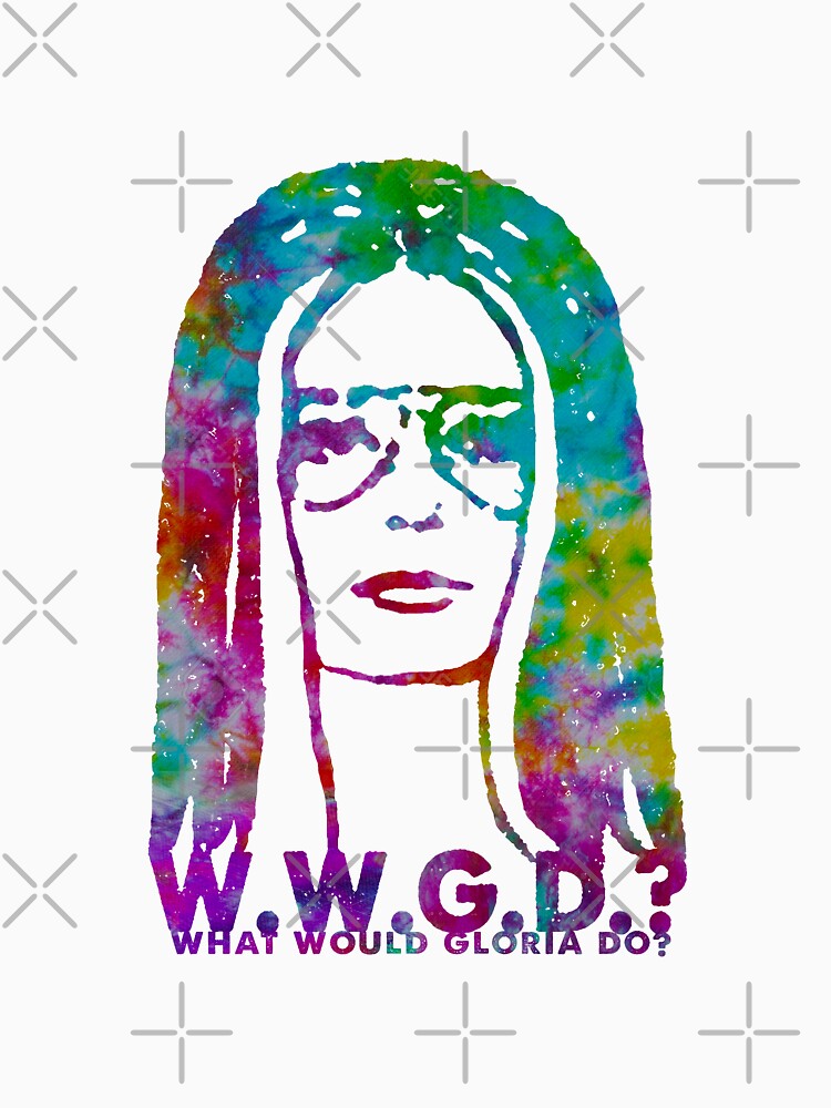 Thumbnail 3 of 3, Fitted Scoop T-Shirt, WHAT WOULD GLORIA DO? (Gloria 87th Birthday Edition) designed and sold by W.W.G.D.? Shop.