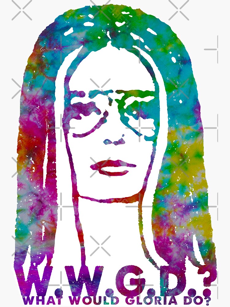 Thumbnail 3 of 3, Sticker, WHAT WOULD GLORIA DO? (Gloria 87th Birthday Edition) designed and sold by W.W.G.D.? Shop.