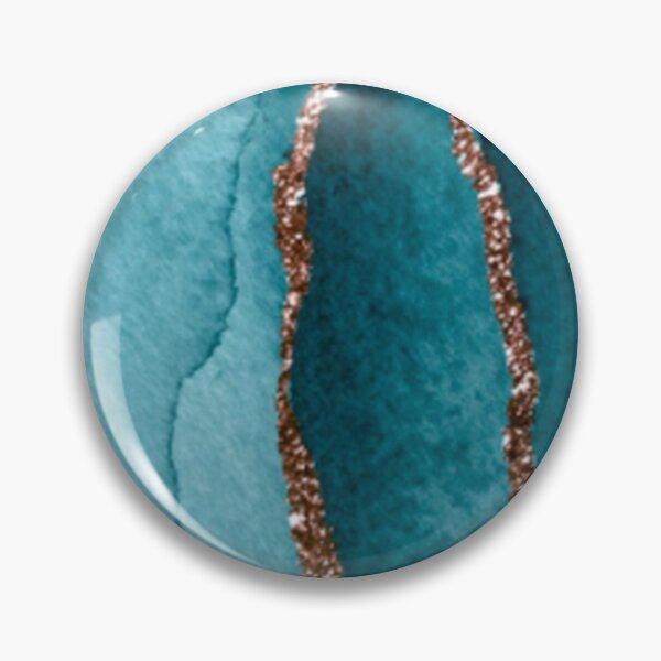 Item preview, Blue Gold Turquoise Marble designed and sold by ZaydounStark.