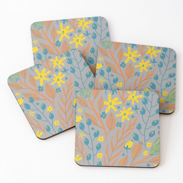 Item preview, Flowers, Branches and Leaves on Color designed and sold by Ksaavet.