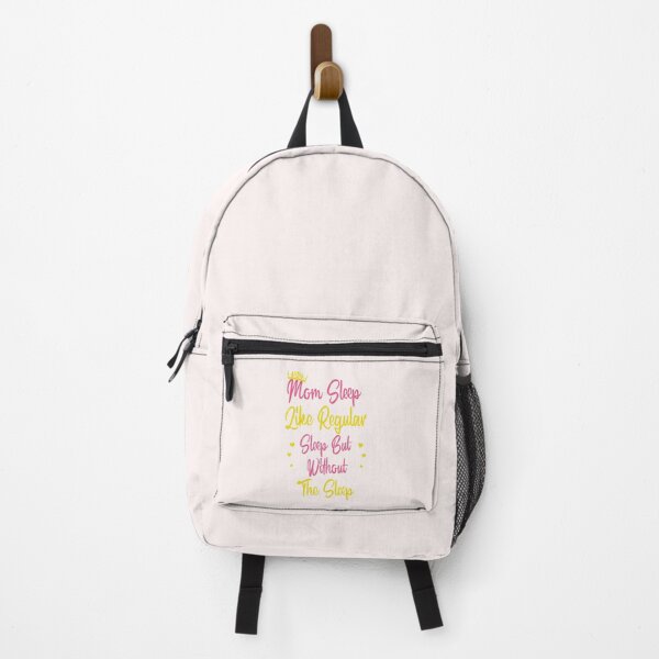 Item preview, Mom Sleep Like Regular Sleep But Without The Sleep Pink and Yellow designed and sold by Freefay.