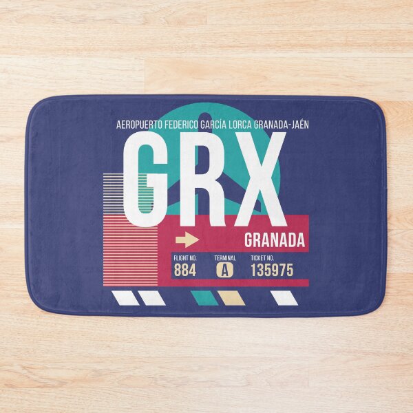 Item preview, Granada (GRX) Airport Code Baggage Tag designed and sold by SLAG-Creative.