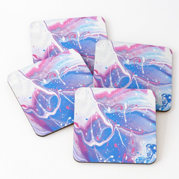 Item preview, Cotton Candy Colored Acrylic Pour 2 designed and sold by dnacademic.