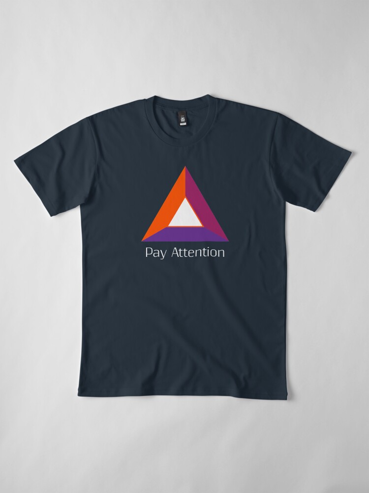Alternate view of Pay Basic Attention Token (BAT) Premium T-Shirt