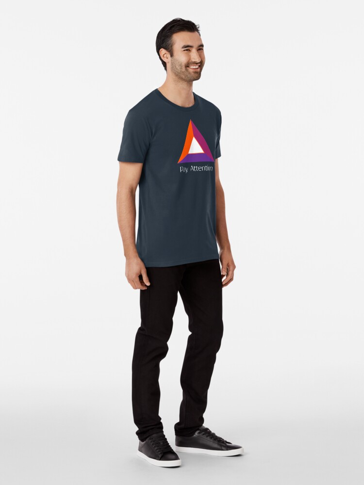 Alternate view of Pay Basic Attention Token (BAT) Premium T-Shirt