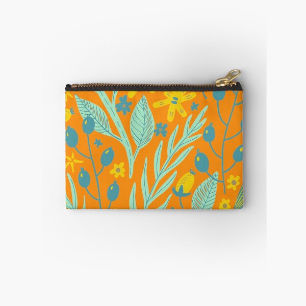 Item preview, Flowers, Branches and Leaves on Vivid Salmon designed and sold by Ksaavet.