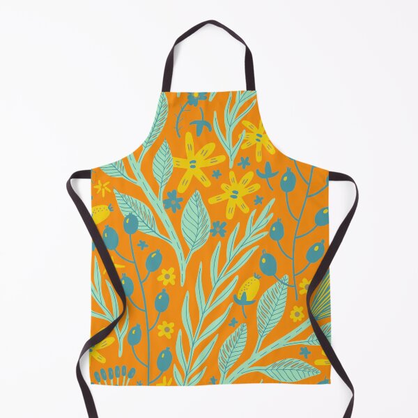 Item preview, Flowers, Branches and Leaves on Vivid Salmon designed and sold by Ksaavet.