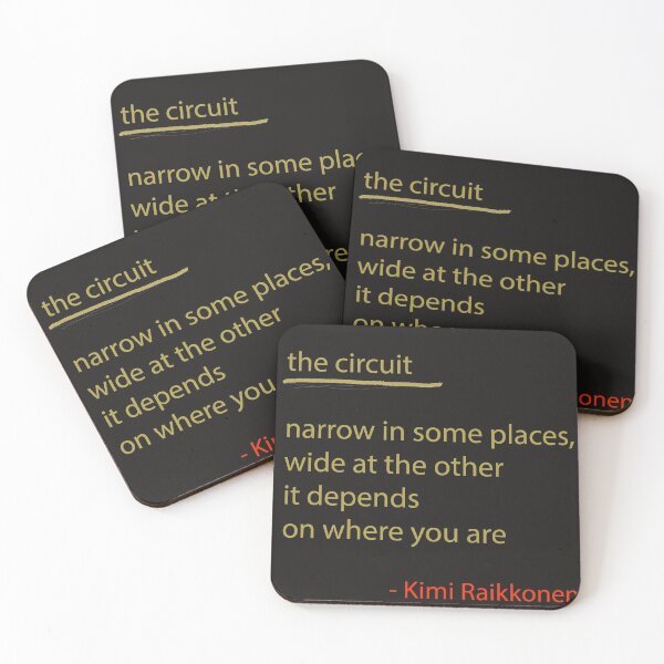 Item preview, Kimi Raikkonen Words of Wisdom designed and sold by ElementsbyDani.