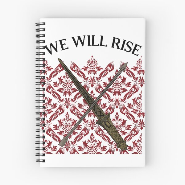 Item preview, We will rise sticker From blood and ash Kingdom of flesh and fire JLA Poppy Hawke Bookish Jennifer L. Armentrout designed and sold by ThoughtfulS.