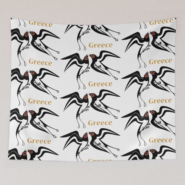 Item preview, Santorini frescoes designed and sold by portokalis.