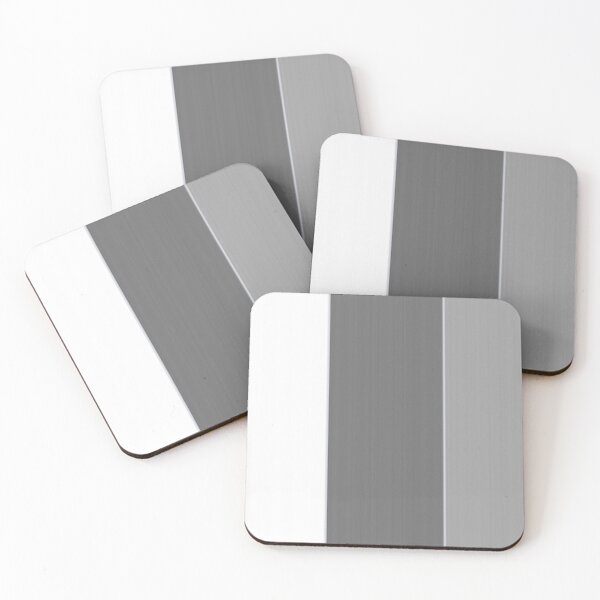 Item preview, Grey & white Striped designed and sold by WearWolfDesigns.