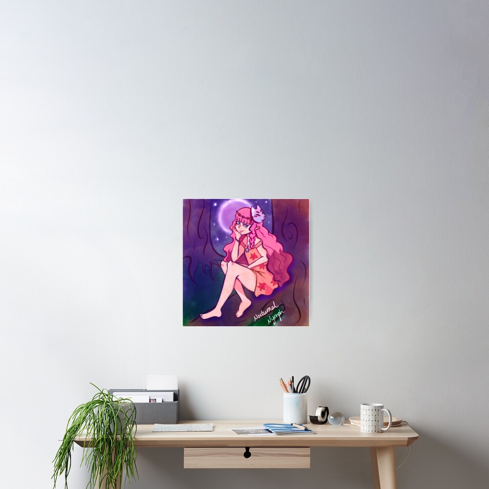 Nocturnal nymph  Poster for Sale by Nocturnal-Nymph | Redbubble