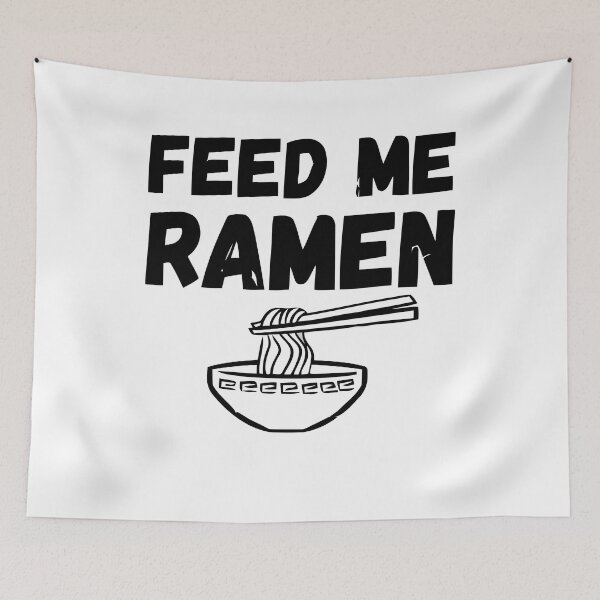 Aperçu de l'œuvre Feed Me Ramen nourriture drôle d'anime créée et vendue par FranciscoLe.