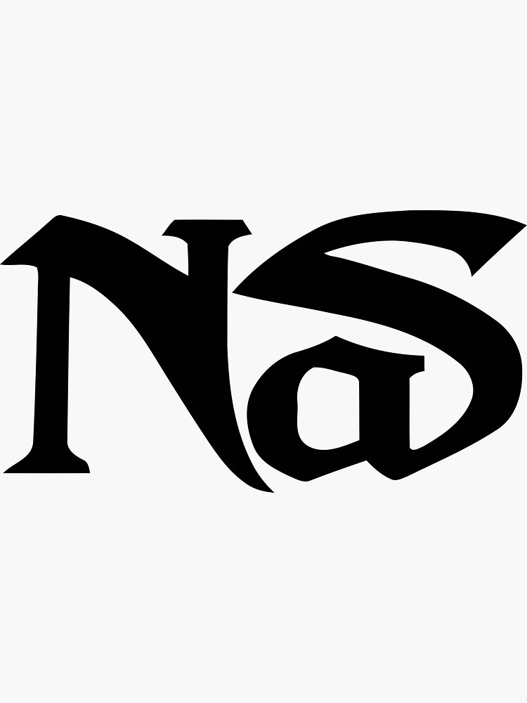 Nas [Official Promo Sticker] [オフィシャル プロモステッカー]-