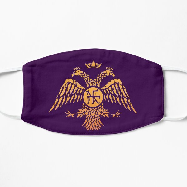 Byzantine Eagle Symbol Flag Flat Mask