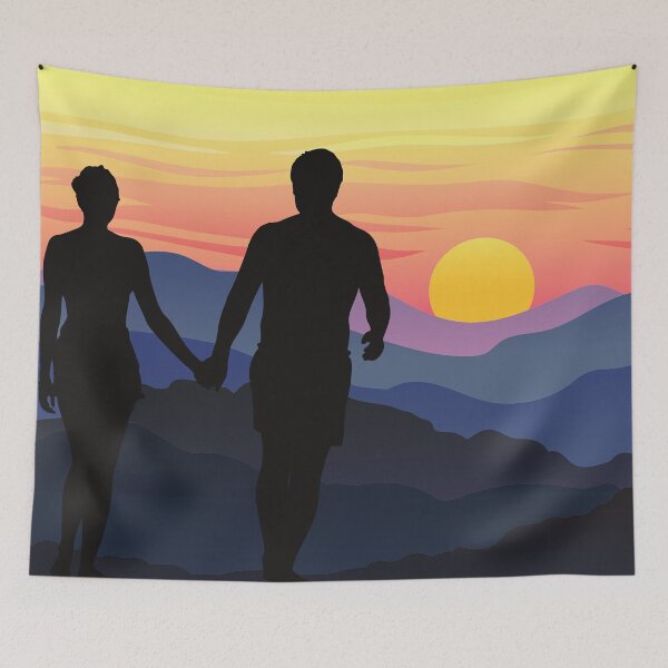 Item preview, Romantic Sunset Cliffs designed and sold by Schka.