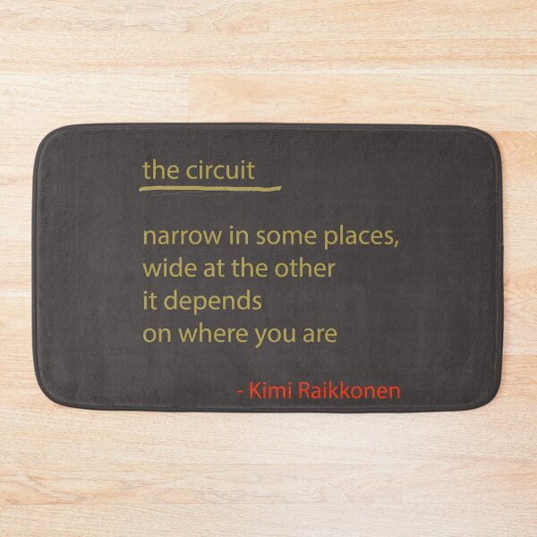 Item preview, Kimi Raikkonen Words of Wisdom designed and sold by ElementsbyDani.