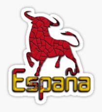 Spanish Bull Sticker