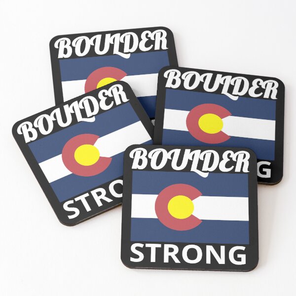 Item preview, Boulder Colorado Strong, Boulder Flag Memorial For 03/23/2021 designed and sold by LYSandCo.