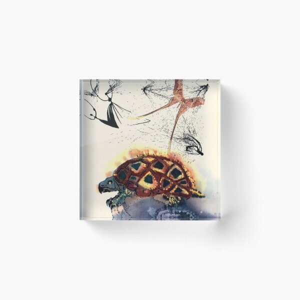 Aperçu de l'œuvre  Vintage Alice au pays des merveilles impression d'histoire de tortues simulées créée et vendue par posterbobs.