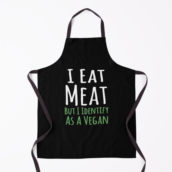 Item preview, I Eat Meat But I Identify As A Vegan designed and sold by ZimbomDesigner.