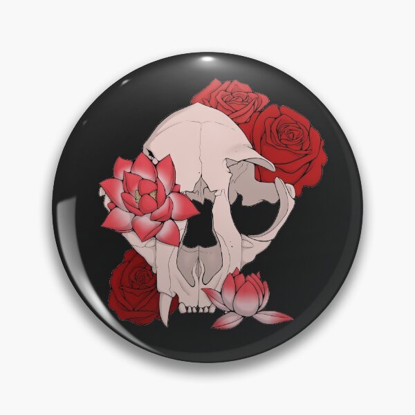Item preview, Fancy Feline Skull designed and sold by WintersCreation.