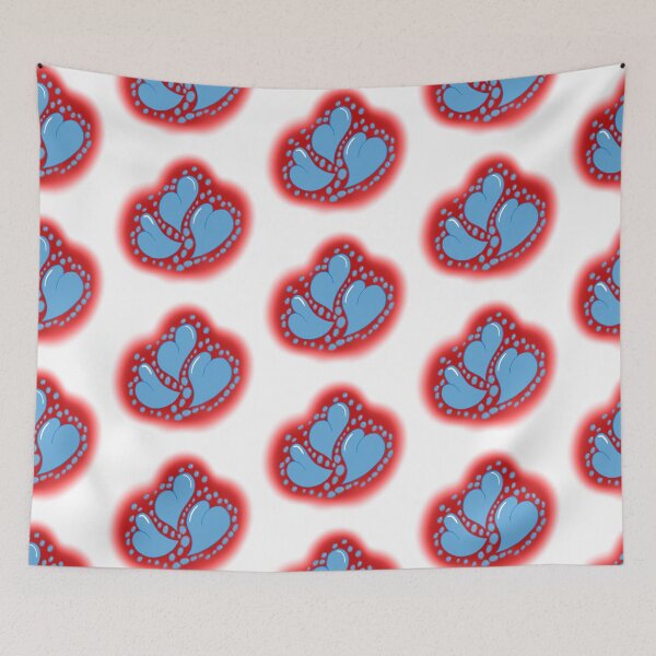Item preview, Three Blue Hearts designed and sold by xelathegreat.