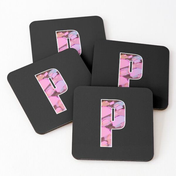 Item preview, Letter P - Awesome Vaporwave Colored Taco Pattern designed and sold by dylanxh.