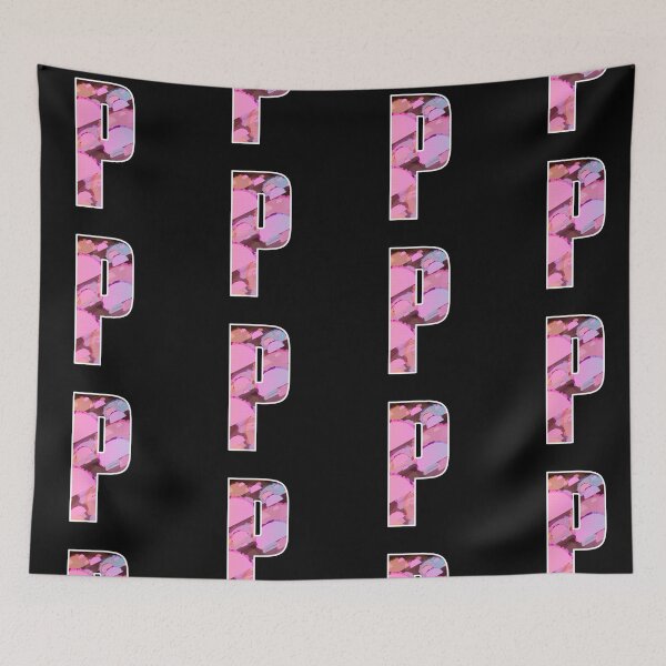Item preview, Letter P - Awesome Vaporwave Colored Taco Pattern designed and sold by dylanxh.