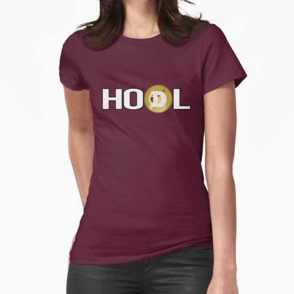 HODL Doge Fitted T-Shirt