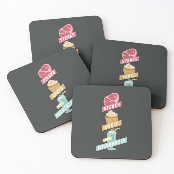 Item preview, Steaks Cakes and Milkshakes designed and sold by polliadesign.