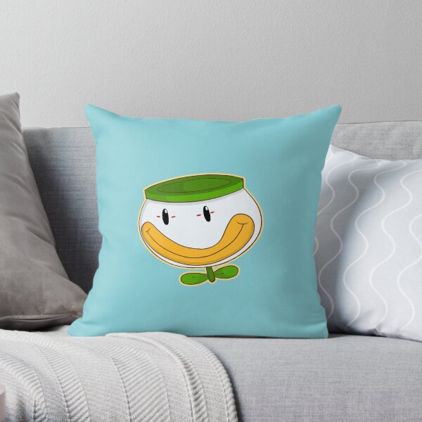 Koopa Clown Car Throw Pillow