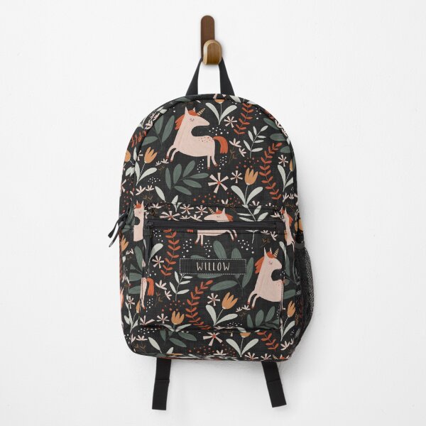 Item preview, Leaping Unicorns - Custom Backpack - Willow designed and sold by Mel Armstrong.