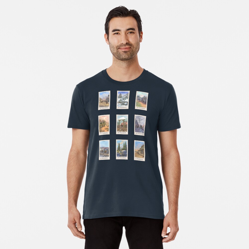 Vista previa del artículo con la obra «Camiseta premium», diseñado y vendido por thebcarts.