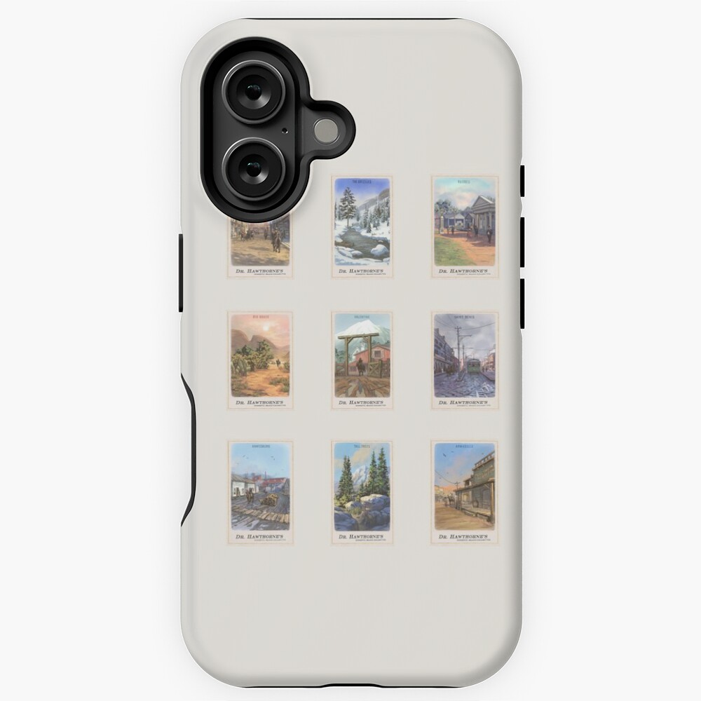 Vista previa del artículo con la obra «Funda resistente MagSafe para iPhone», diseñado y vendido por thebcarts.