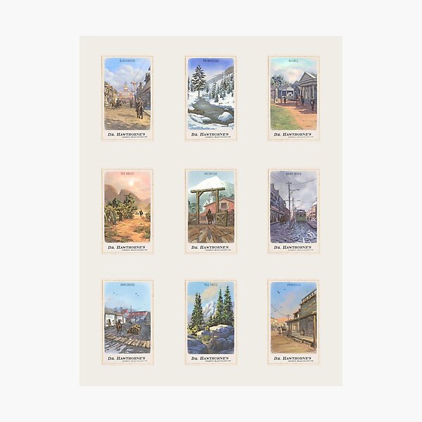 Item preview, Vistas, Scenery and Cities of America Cigarette Card Set designed and sold by thebcarts.
