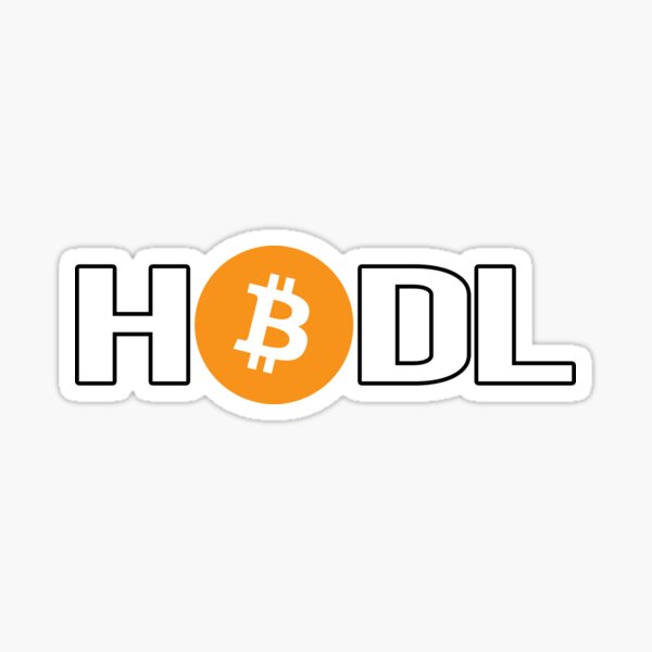 HODL Bitcoin Sticker