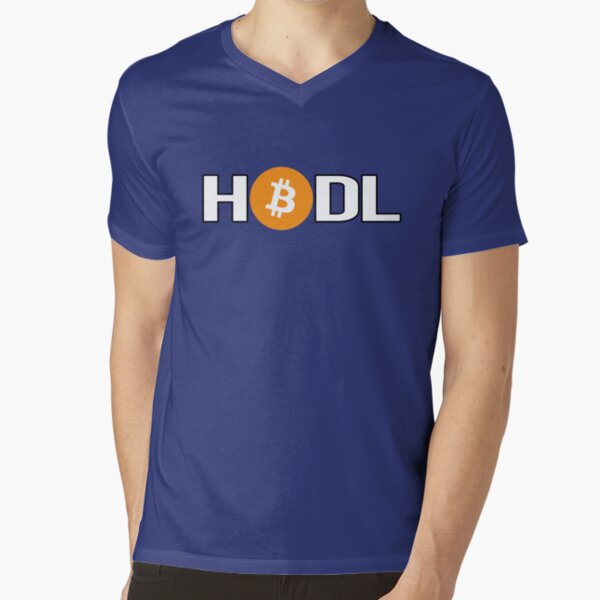 HODL Bitcoin V-Neck T-Shirt