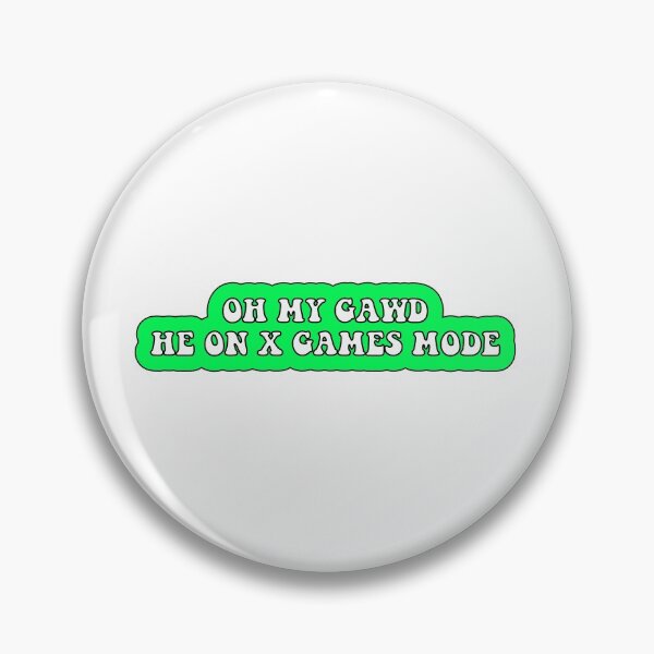 Item preview, He on x games mode designed and sold by dobiegerl.