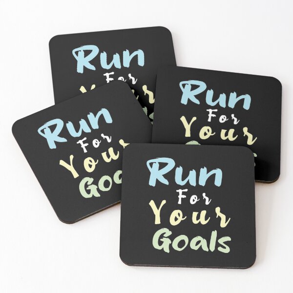 Item preview, Run For Your Goals Funny Inspirational positive Quote For Womens And Mens designed and sold by pedrored369.