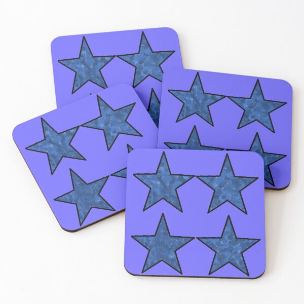 Item preview, Textured Blue Stars designed and sold by KDStout.