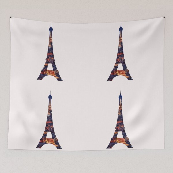 Item preview, Eifell Tower with Paris Landscape designed and sold by DailyVibe.